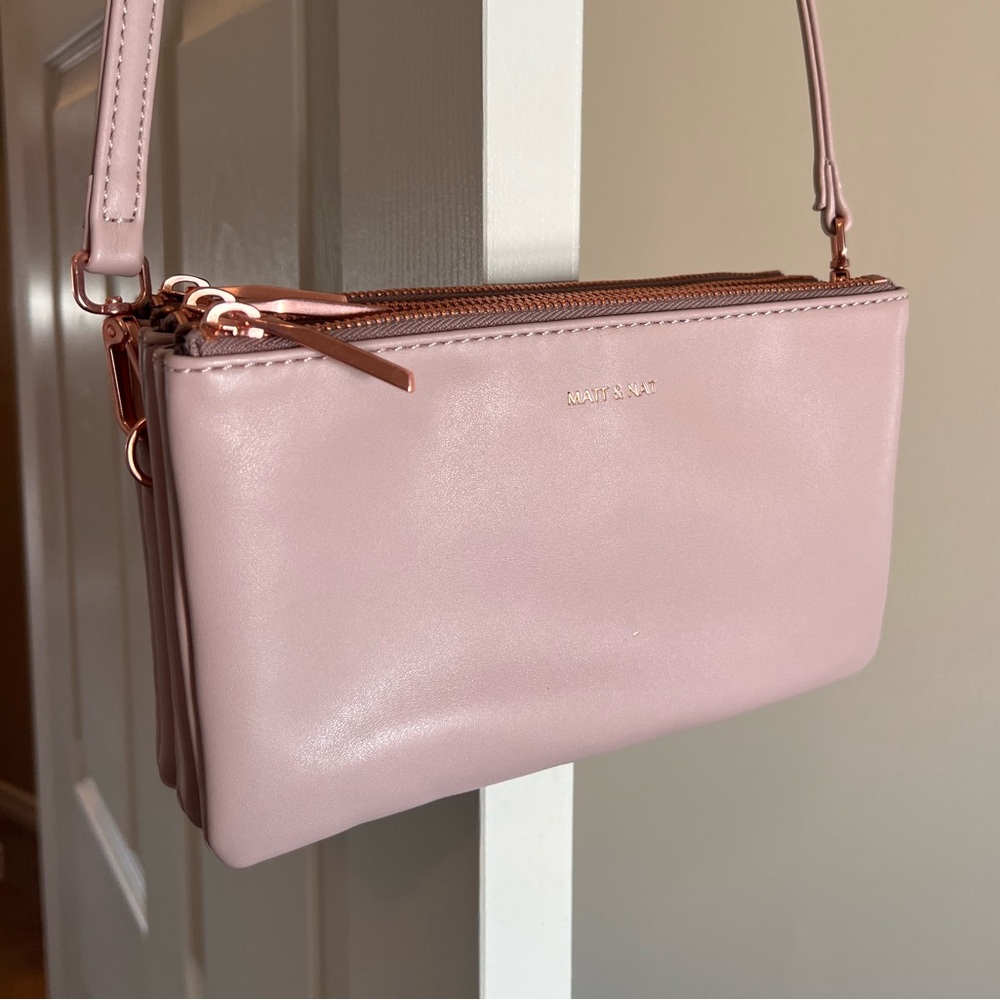 Matt & Nat pink Crossbody